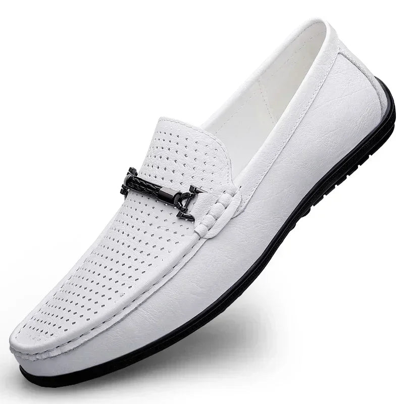 Mens Leather Loafers