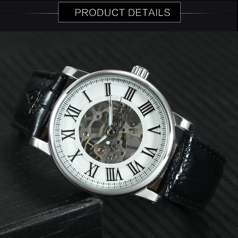 Mens Classic Skeleton Watch