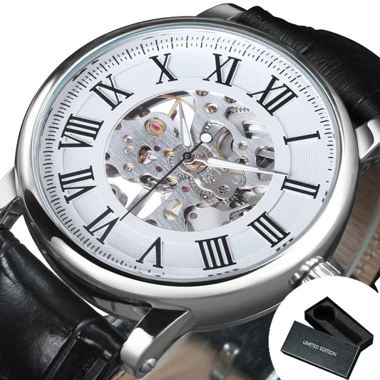 Mens Classic Skeleton Watch