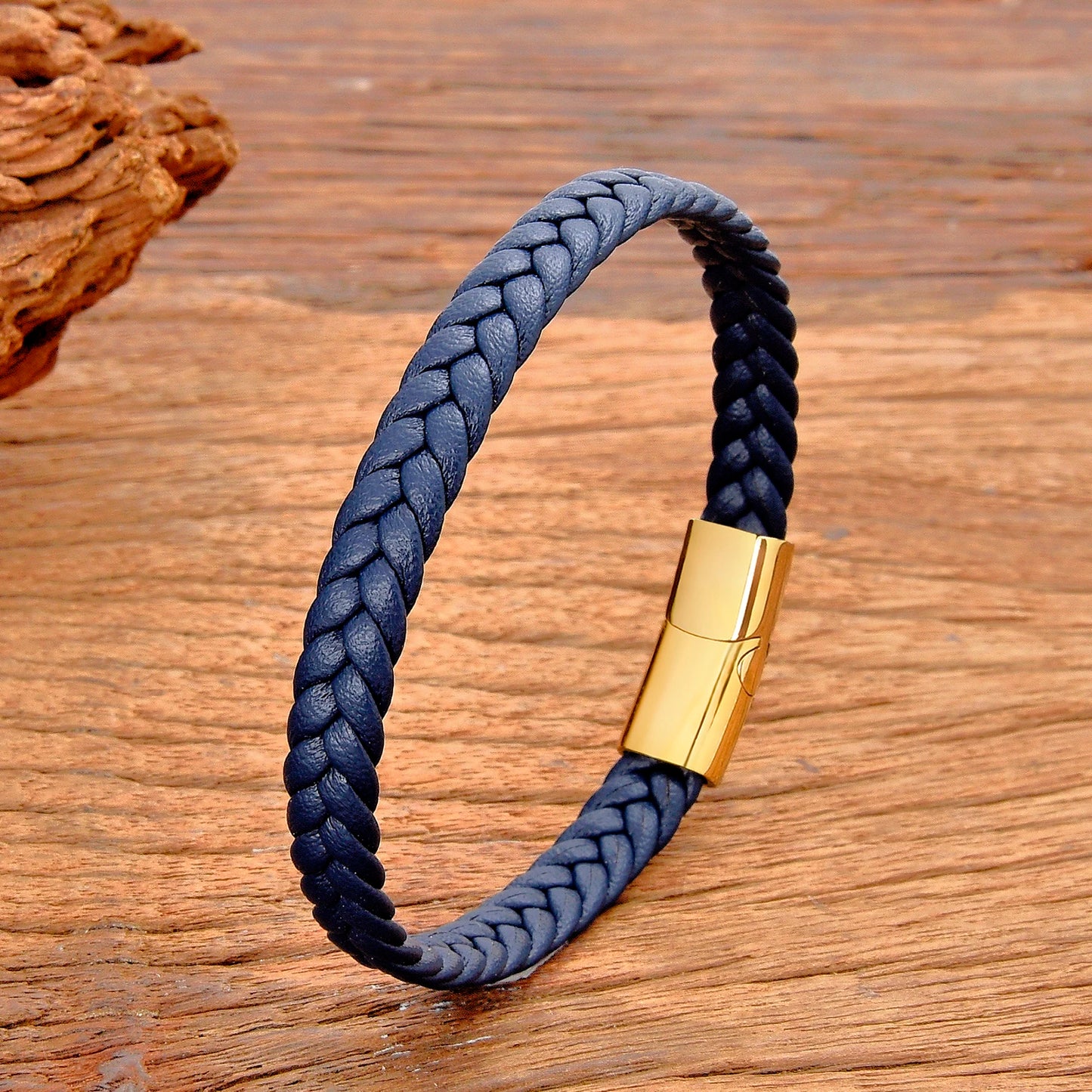 Mens Leather Rope Bracelet