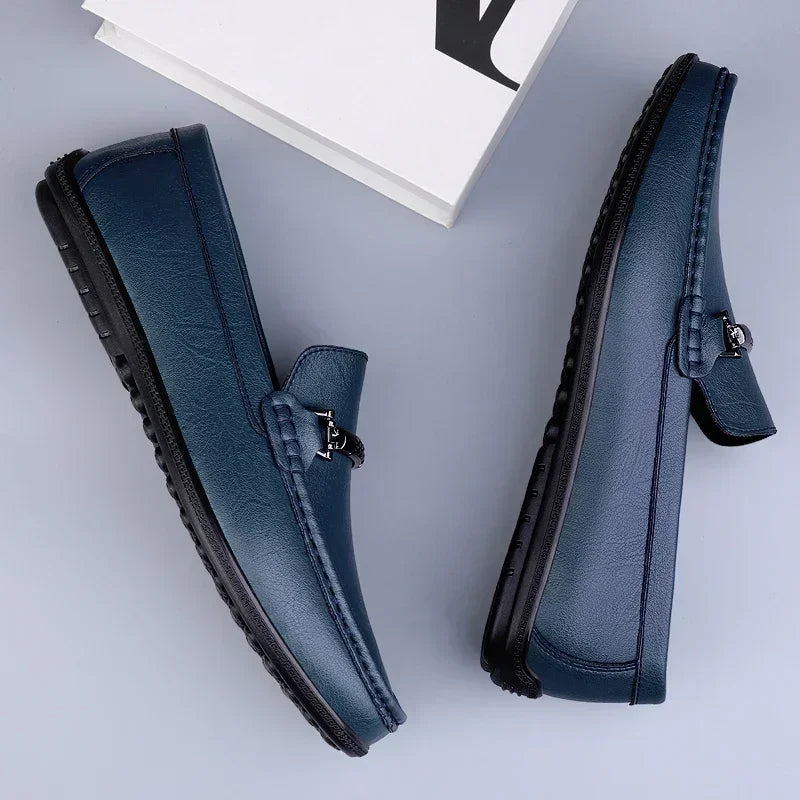Mens Leather Loafers