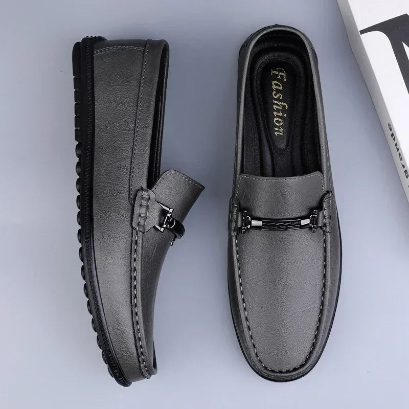 Mens Leather Loafers