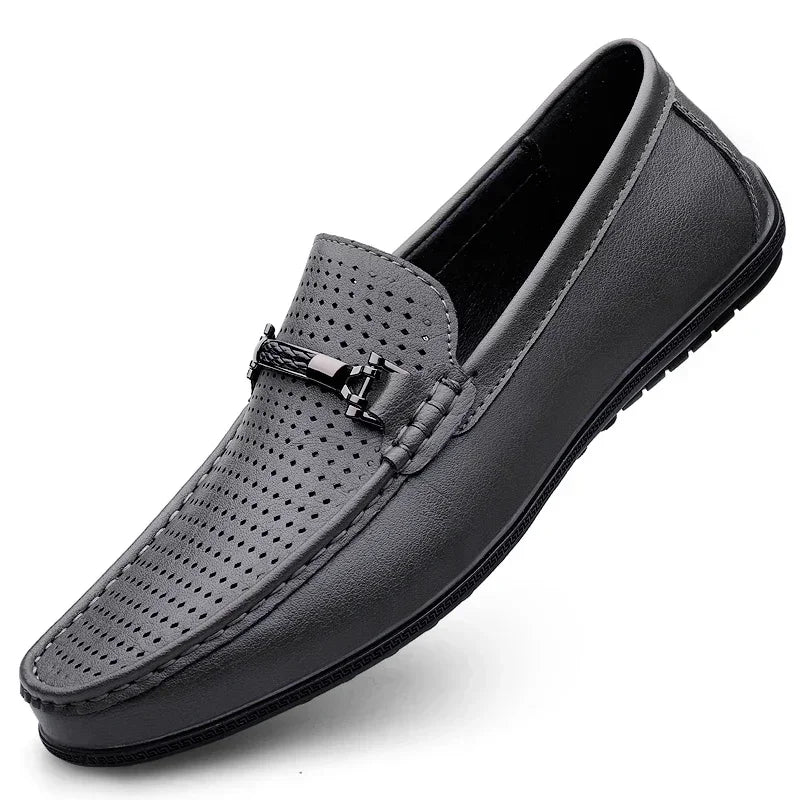 Mens Leather Loafers