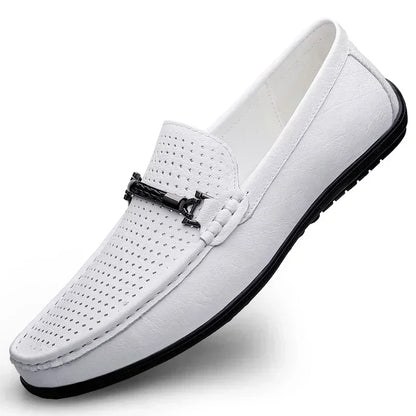 Mens Leather Loafers