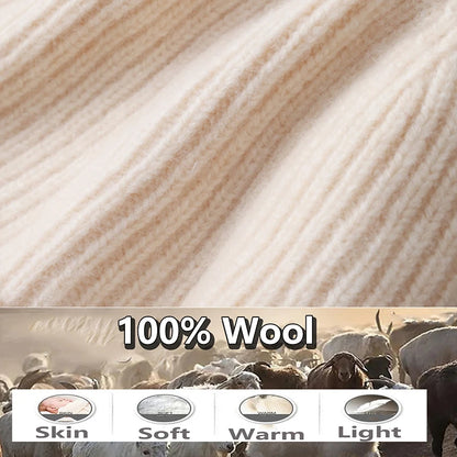 Mens Merino Wool Beanie