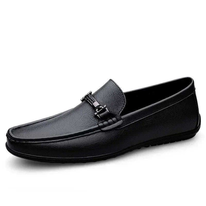 Mens Leather Loafers
