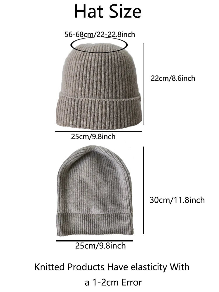 Mens Merino Wool Beanie