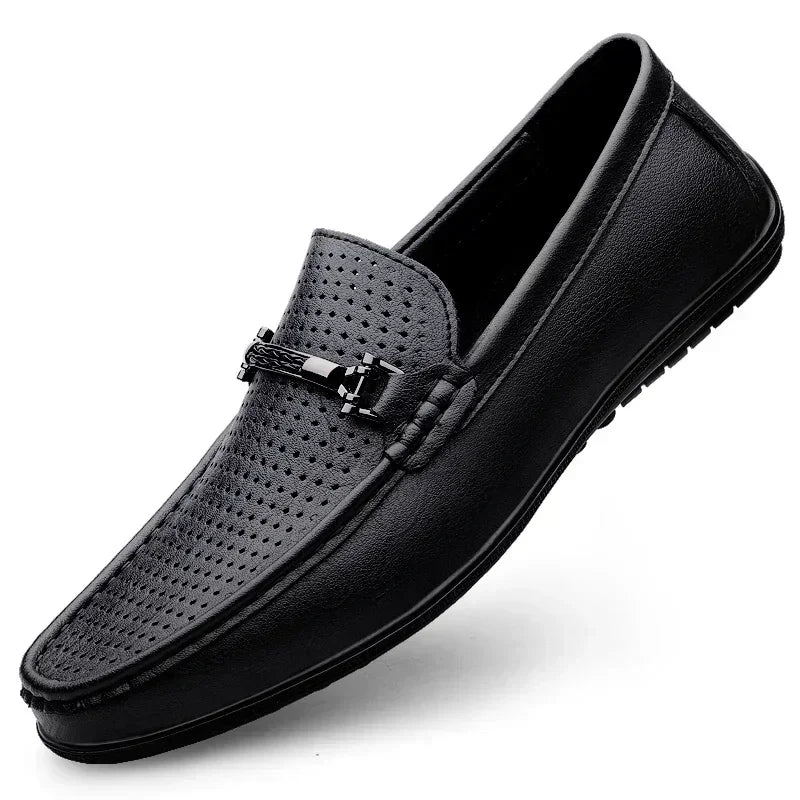 Mens Leather Loafers