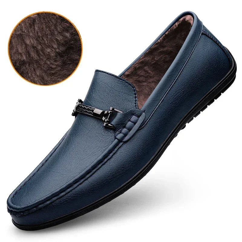 Mens Leather Loafers
