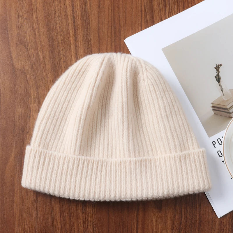 Mens Merino Wool Beanie