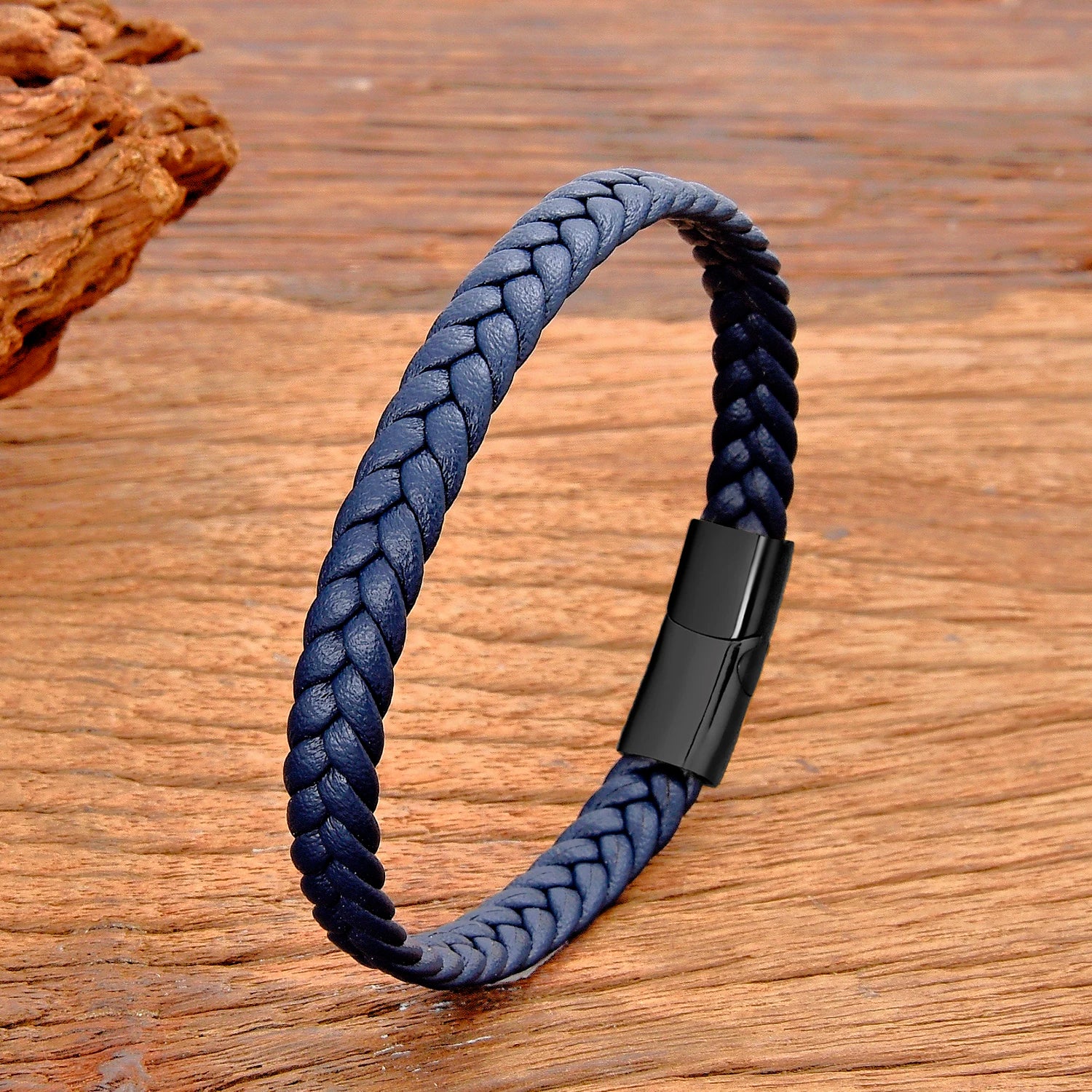 Mens Leather Rope Bracelet