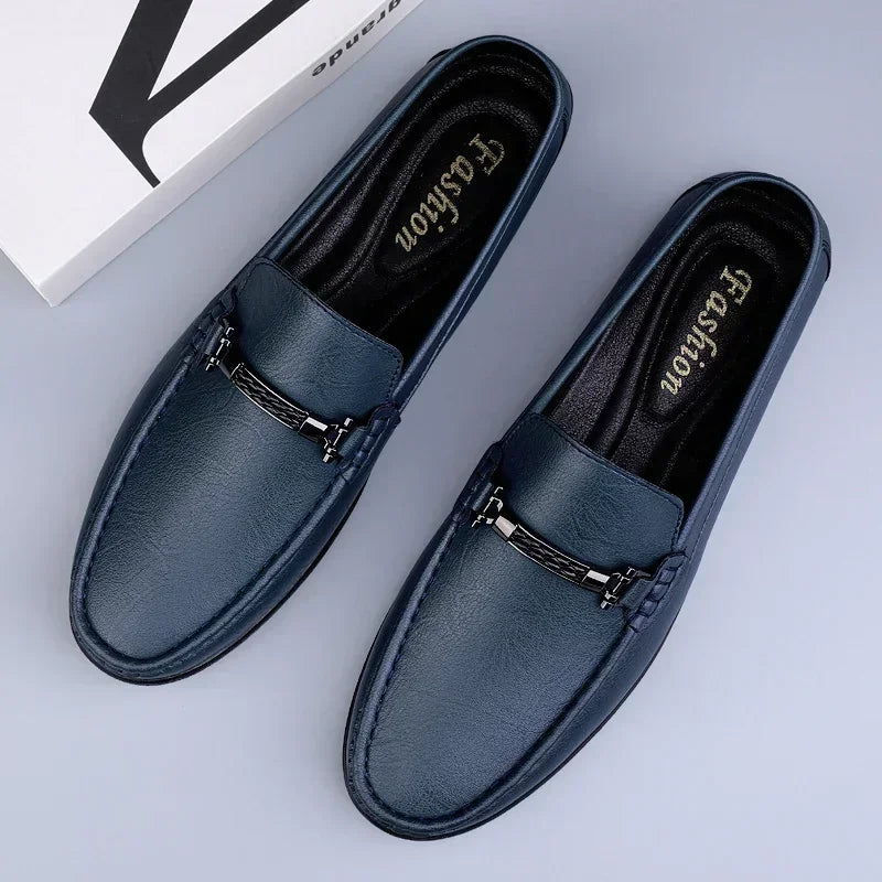 Mens Leather Loafers
