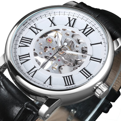 Mens Classic Skeleton Watch